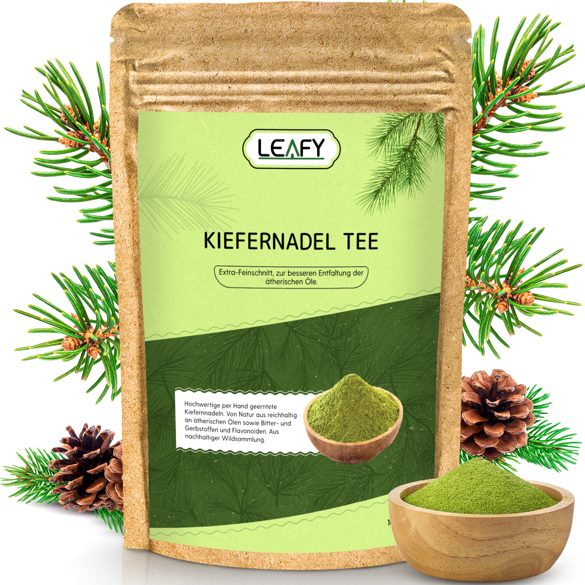 Kiefernadeltee 105g - Extra Feinschnitt