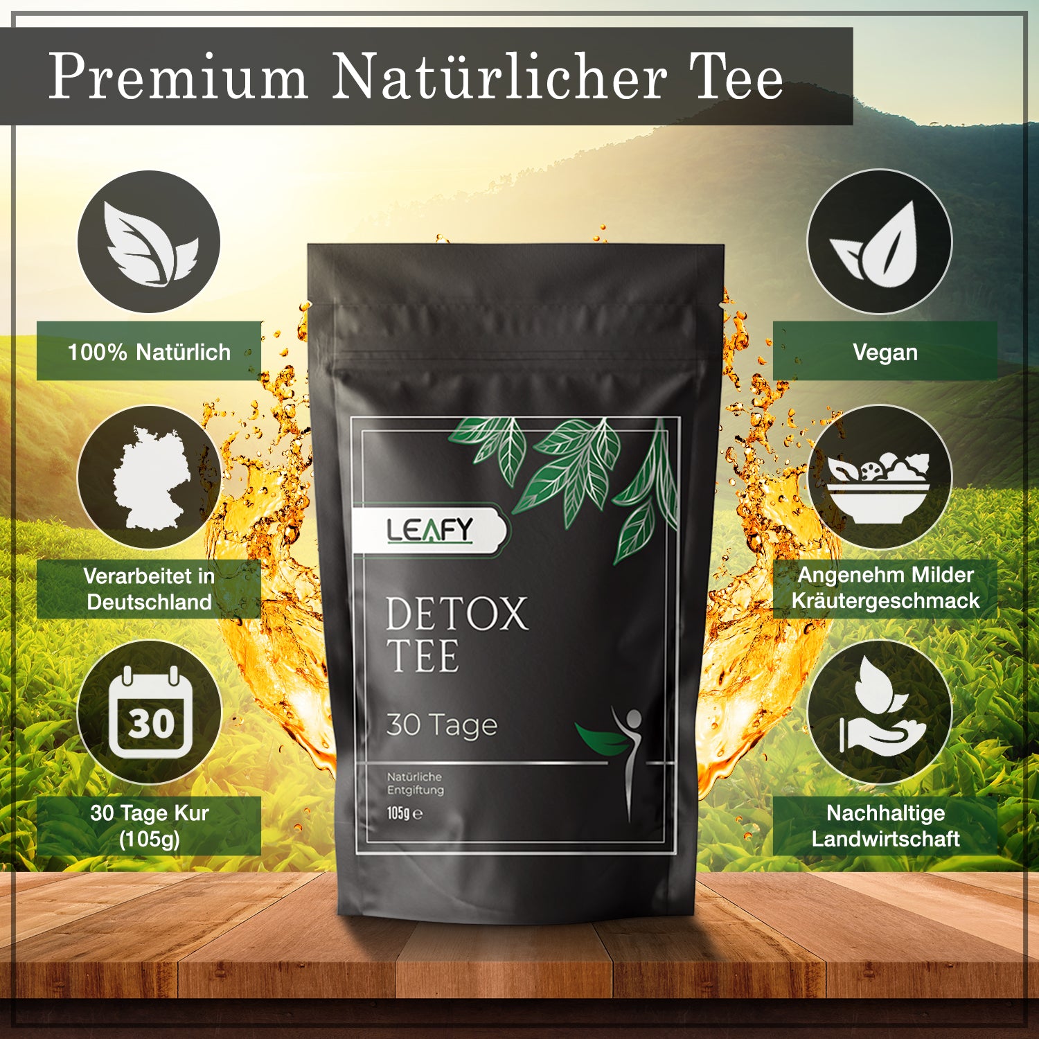 Detox Tee | 105g | 30 Tage Kur |