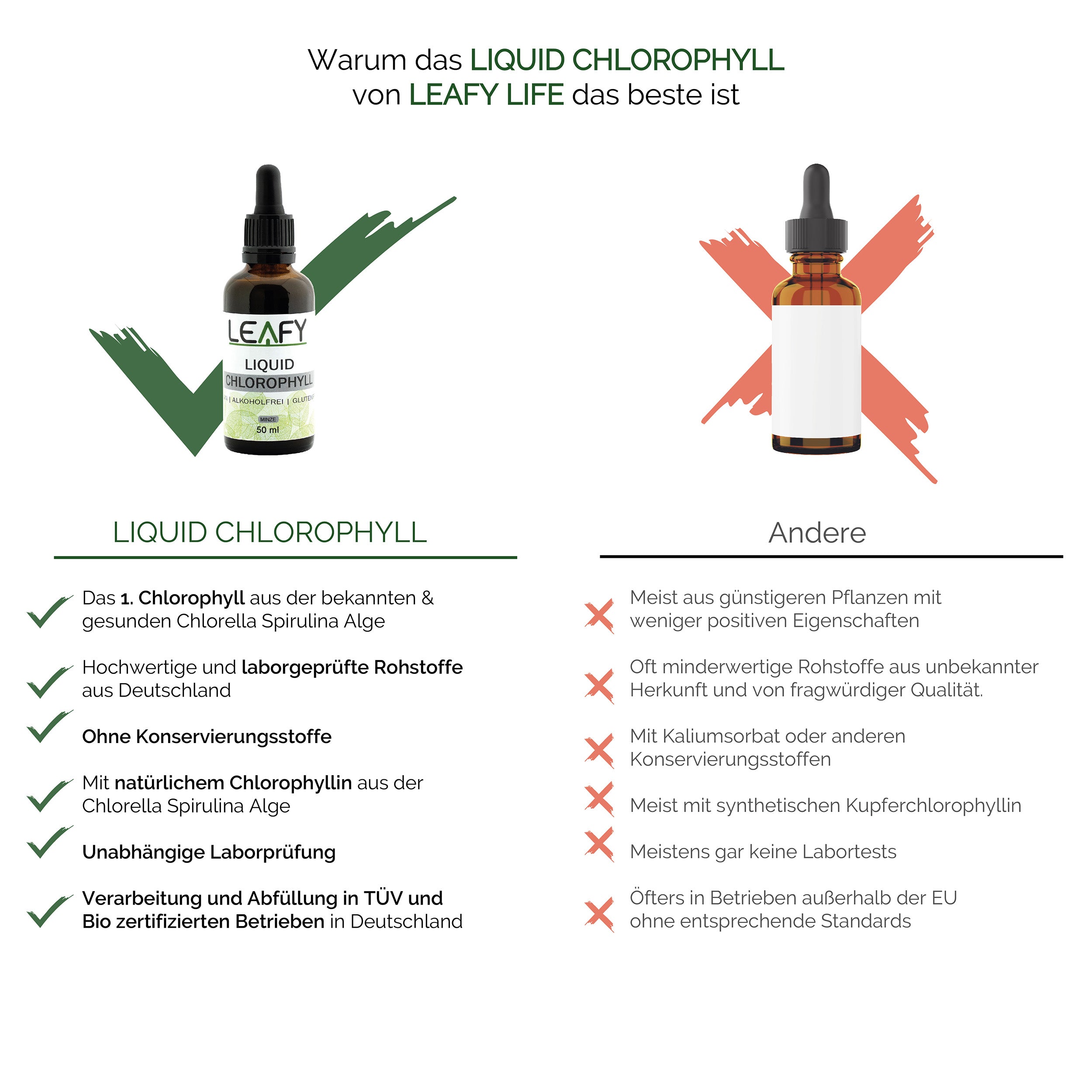 Liquid Chlorophyll mit Minze 50ml
