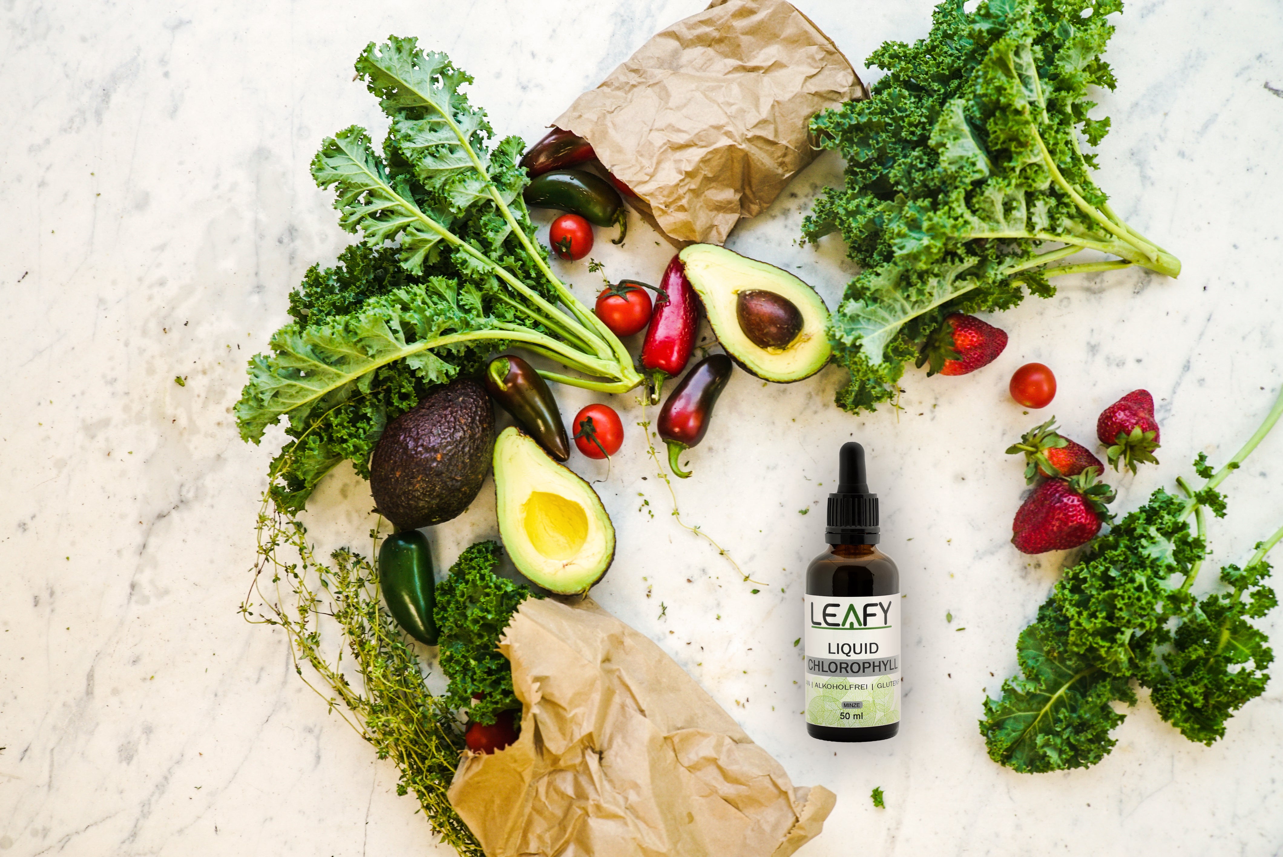 Liquid Chlorophyll mit Minze 50ml